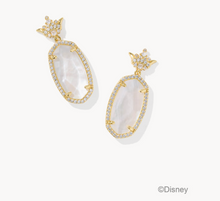 Load image into Gallery viewer, Kendra Scott Disney Princess Dana Drop Earrings Ivory Mother of Pearl Gold
