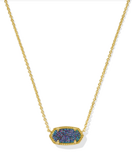 Load image into Gallery viewer, Kendra Scott Elisa Gold Multi Drusy Necklace
