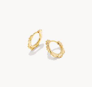 Kendra Scott Gold Genevieve Huggie Earrings