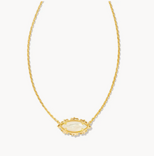 Load image into Gallery viewer, Kendra Scott Gold Genevieve Necklace In Ivory Mother of Pearl- SALE
