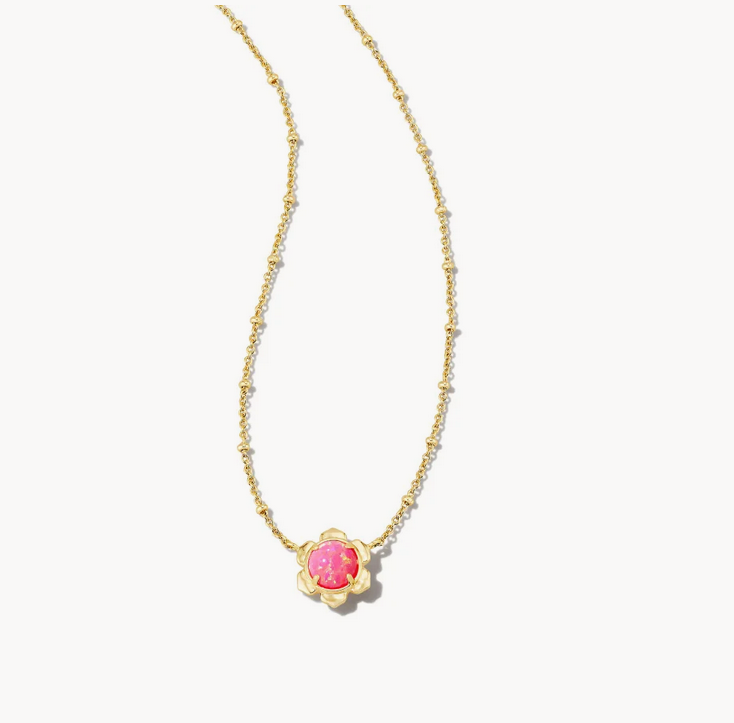 Kendra Scott Easton Gold store in Pink Kyocera Opal