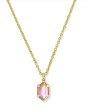 Load image into Gallery viewer, Kendra Scott Hallie Pendant Necklace Sunrise Watercolor Illusion
