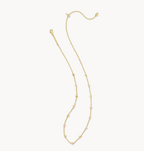 Load image into Gallery viewer, Kendra Scott Haven Strand Necklace Pink Enamel in Gold or Silver
