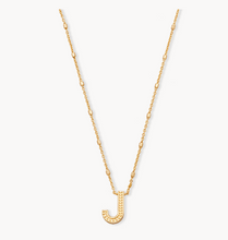 Load image into Gallery viewer, Kendra Scott Initial Pendant Necklace J
