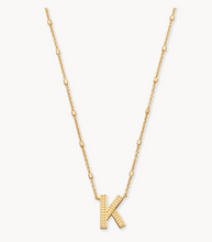 Load image into Gallery viewer, Kendra Scott Initial Pendant Necklace K
