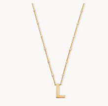 Load image into Gallery viewer, Kendra Scott Initial Pendant Necklace L
