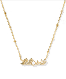 Kendra Scott Lil Sis Pendant Pearl Necklace