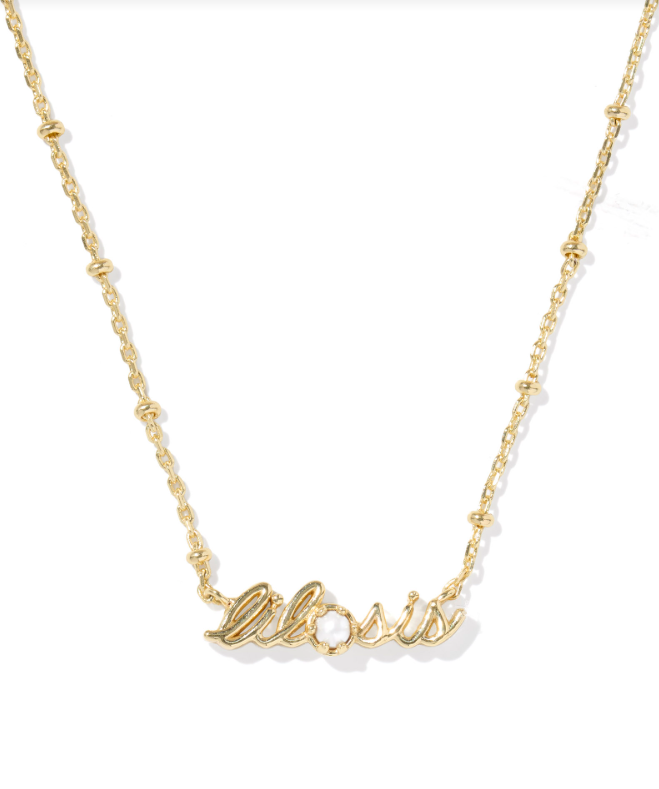 Kendra Scott Lil Sis Pendant Pearl Necklace