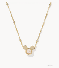 Load image into Gallery viewer, Kendra Scott Mickey Mouse Pendant Necklace in White Pearl
