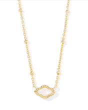 Load image into Gallery viewer, Kendra Scott Mini Abbie Pendant Necklace Ivory Mother of Pearl
