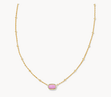 Load image into Gallery viewer, Mini Elisa Satellite Short Pendant in Fuchsia Magnesite
