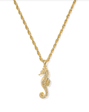 Load image into Gallery viewer, Kendra Scott Seahorse Pendant Necklace
