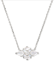 Load image into Gallery viewer, Kendra Scott Abbie Crystal Pendant Necklace Neutral Mix
