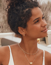 Load image into Gallery viewer, Kendra Scott Abbie Medallion Gold Short Pendant Necklace - Gold Yellow Mix
