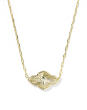 Load image into Gallery viewer, Kendra Scott Abbie Medallion Pendant Necklace - Neutral Mix
