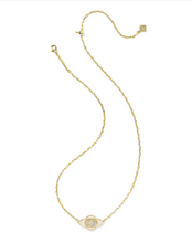 Load image into Gallery viewer, Kendra Scott Abbie Medallion Pendant Necklace - Neutral Mix
