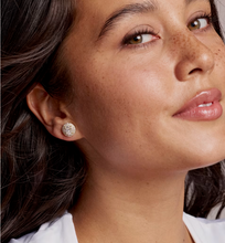 Load image into Gallery viewer, Kendra Scott Bella Stud Earrings White CZ
