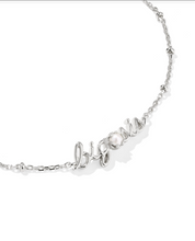 Load image into Gallery viewer, Kendra Scott Big Sis Chain Bracelet with Pearl
