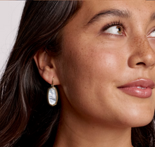 Load image into Gallery viewer, Kendra Scott Dani Bezel Gold Ivory Mother of Pearl
