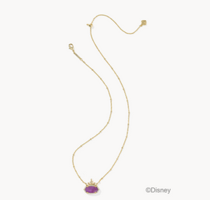 Kendra Scott Disney Princess Elisa Pendant Necklace Mauve Mother of Pearl