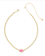 Load image into Gallery viewer, Kendra Scott Elisa Beaded Necklace Gold Azalea Illusion
