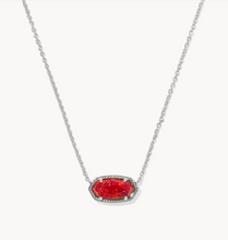Load image into Gallery viewer, Kendra Scott Elisa Necklace Red Opal
