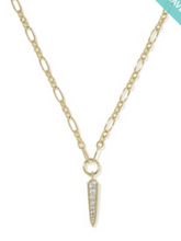 Load image into Gallery viewer, Kendra Scott Fate Gold Short Pendant Necklace
