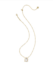 Load image into Gallery viewer, Kendra Scott Ghost Short Pendant White Mother of Pearl
