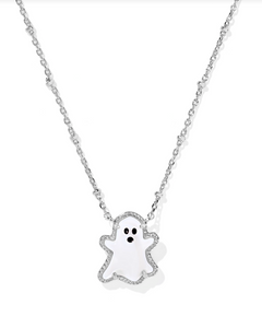 Kendra Scott Ghost Short Pendant White Mother of Pearl