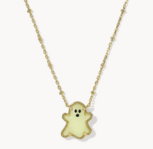 Load image into Gallery viewer, Kendra Scott Glow In Dark Ghost Short Pendant Necklace
