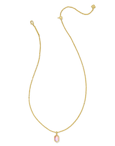 Kendra Scott Hallie Pendant Necklace Sunrise Watercolor Illusion