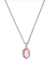 Load image into Gallery viewer, Kendra Scott Hallie Pendant Necklace Sunrise Watercolor Illusion
