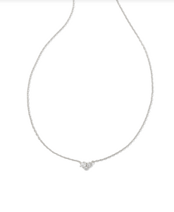 Kendra Scott Henry Pendant Necklace White CZ