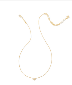 Kendra Scott Henry Pendant Necklace White CZ