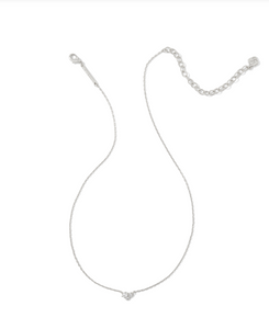 Kendra Scott Henry Pendant Necklace White CZ