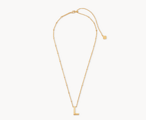 Kendra Scott Initial Pendant Necklace L