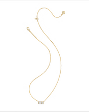 Load image into Gallery viewer, Kendra Scott Jamie Pendant Necklace White CZ
