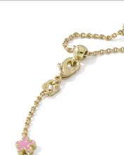 Load image into Gallery viewer, Kendra Scott Jane Delicate Chain Bracelet Pink Enamel
