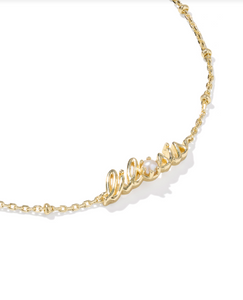 Kendra Scott Lil Sis Chain Bracelet with Pearl