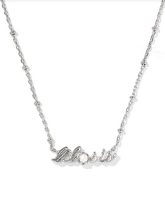 Kendra Scott Lil Sis Pendant Pearl Necklace