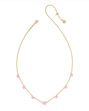 Load image into Gallery viewer, Kendra Scott Lilia Butterfly Strand Necklace in Pink Enamel
