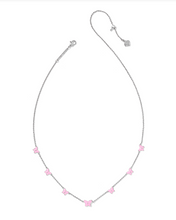 Load image into Gallery viewer, Kendra Scott Lilia Butterfly Strand Necklace in Pink Enamel
