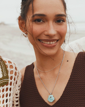 Load image into Gallery viewer, Kendra Scott Lucia Shell Pendant Necklace Gold - Green Chrysocolla
