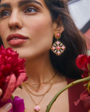 Load image into Gallery viewer, Kendra Scott Mallory Rose Multi Strand Necklace Blush Ivory Mother of Pearl
