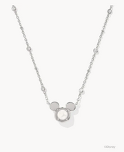 Load image into Gallery viewer, Kendra Scott Mickey Mouse Pendant Necklace in White Pearl

