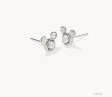 Load image into Gallery viewer, Kendra Scott Mickey Mouse Stud Earrings in White Pearl
