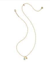 Load image into Gallery viewer, Kendra Scott Mini Elisa Dira Necklace gold - Blue Opal
