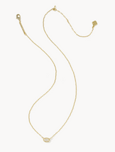 Load image into Gallery viewer, Kendra Scott Mini Elisa Gold Lux Necklace-CZ
