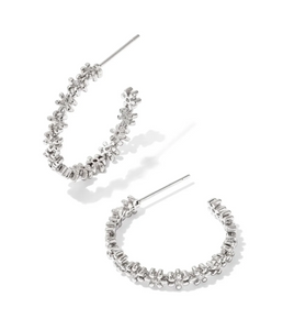 Kendra Scott Nydia Hoop Earrings Gold or Silver