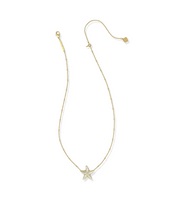 Load image into Gallery viewer, Kendra Scott Parker Starfish Pendant Necklace Gold Natural Mother Pearl
